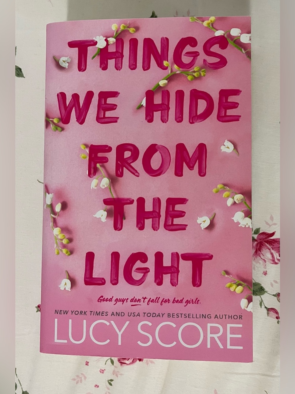 Things We Hide From The Light by Lucy Score Paperback Book Knockemout #2